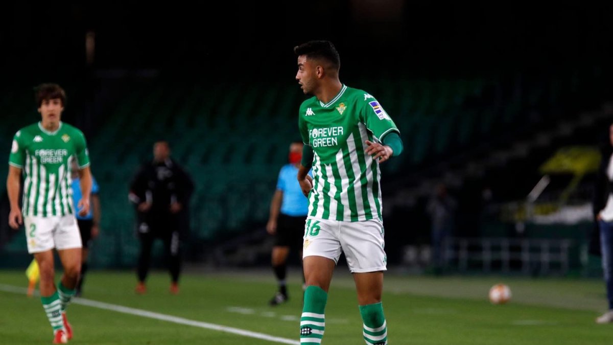 Moha la temporada pasada cuando estuvo cedido en el Betis Deportivo. HDS