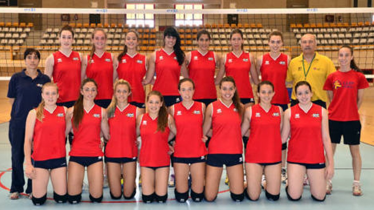 Las jugadoras que defenderán a España en el Torneo Ocho Naciones. / Álvaro Martínez-