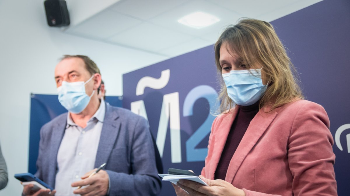 El PP tras conocer el resultado de las elecciones - GONZALO MONTESEGURO