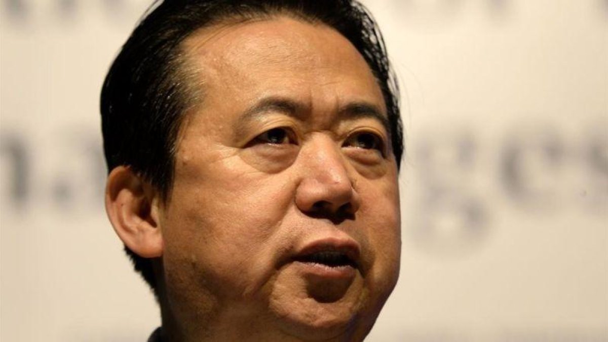 El expresidente de Interpol Meng Hongwei.-ROSLAN RAHMAN / AFP