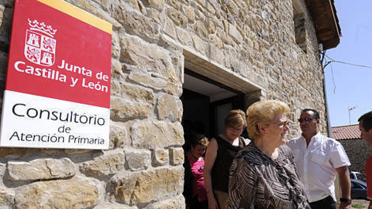El consultorio médico de Torrearévalo. / V.G.-