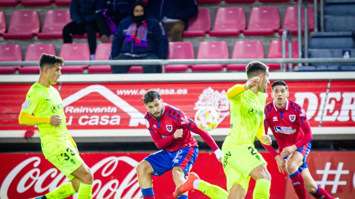 El Sporting fue hace dos años el último rival del Numancia en la Copa del Rey