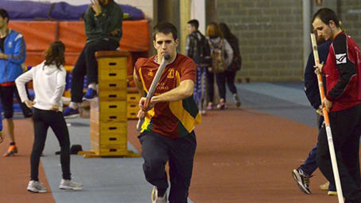 Diego Barranco fue tercero en el Nacional absoluto. / Valentín Guisande-