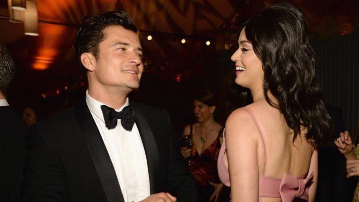Katy Perry sorprende a Orlando Bloom con una fiesta sorpresa por su 40 cumpleaños.-KEVIN MAZUR