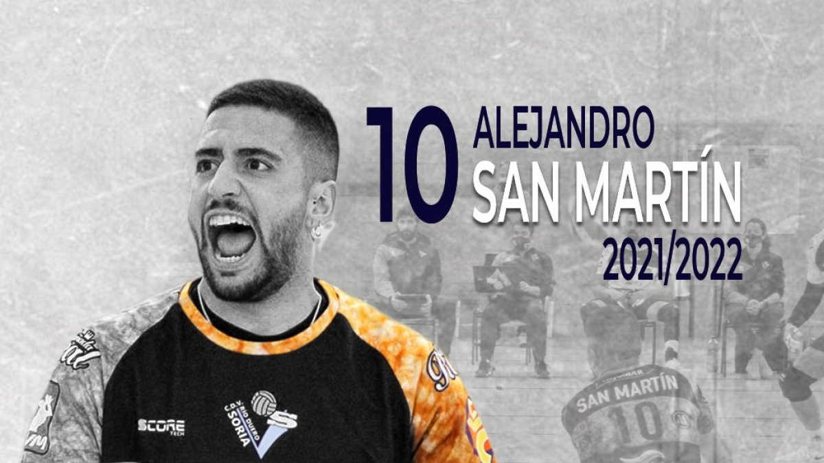 Alejandro San Martín seguirá en las filas celestes.