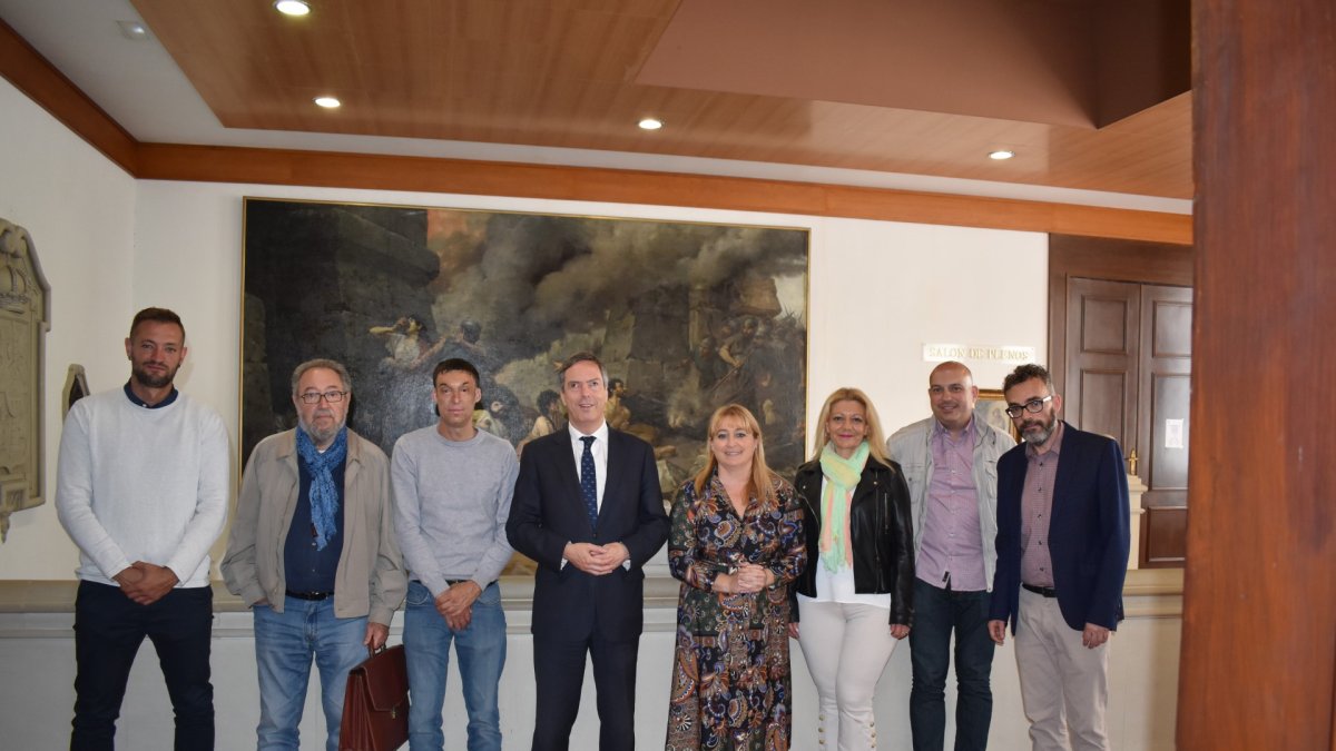 Reunión en la Diputación del Patronato del CAEP Soria. HDS