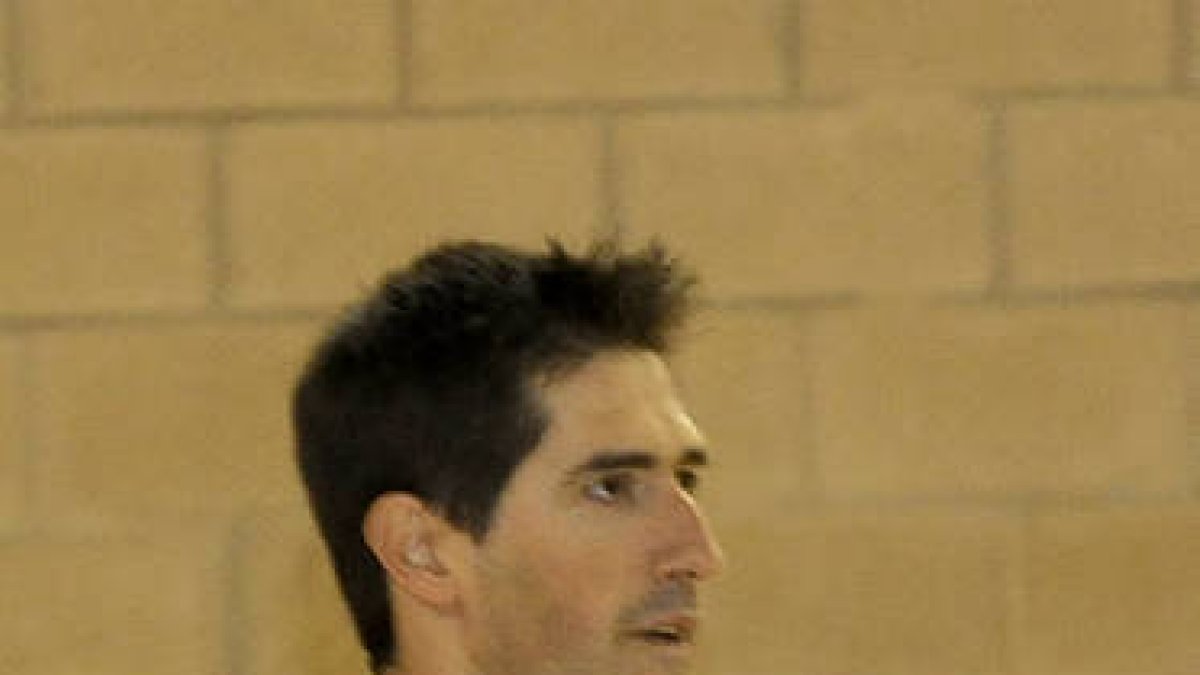 Moltó fue el mejor jugador del CMA en Caravaca. / A. Martínez-