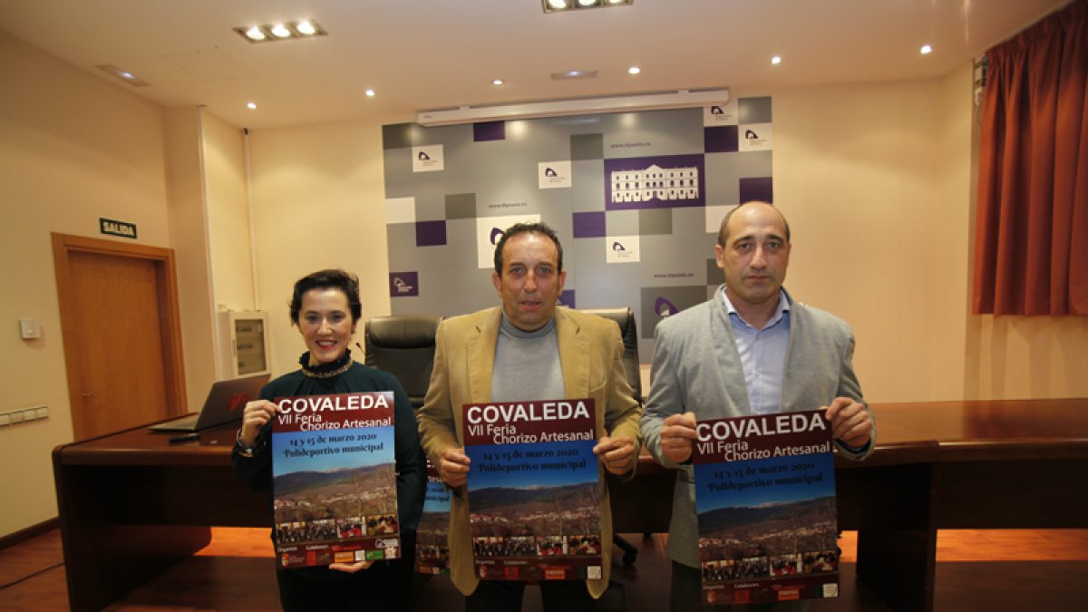 Presentación de la Feria del Chorizo.-M.T.