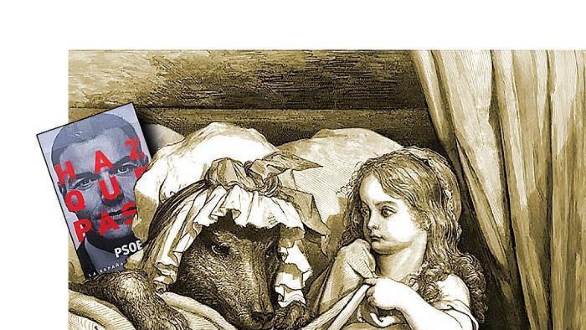 Haz que pase…¡el lobo! --
