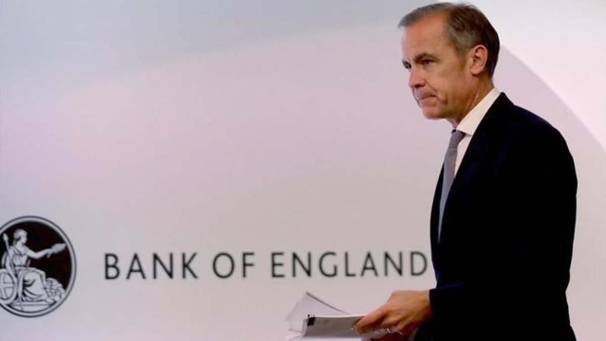 El gobernador del Banco de Inglaterra, Mark Carney.-REUTERS