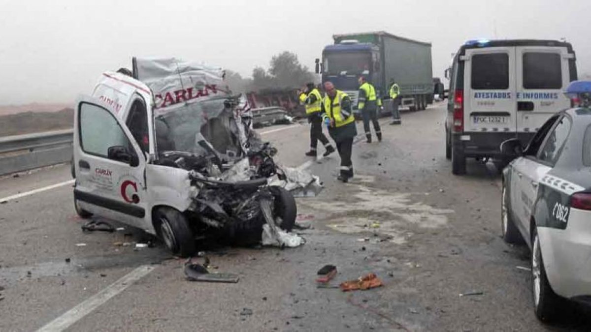 El accidente se produjo por un choque frontal-Mario Tejedor
