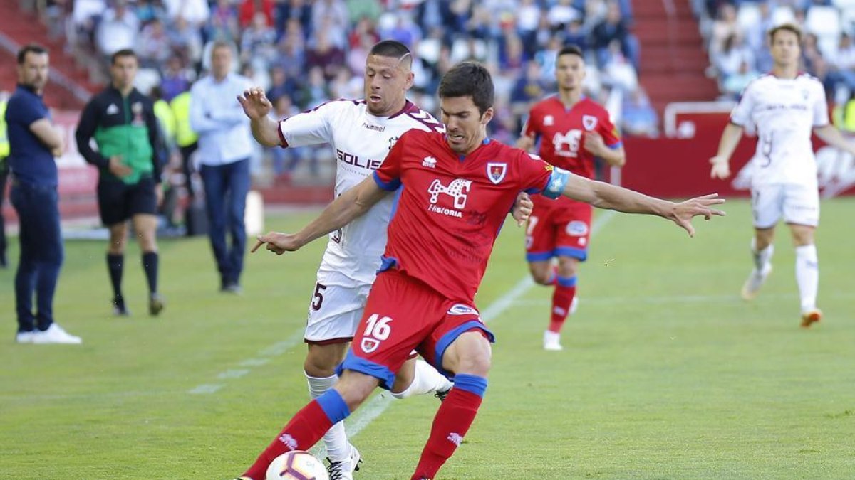 El Numancia sumó un punto en su viaje a Albacete.-ÁREA 11