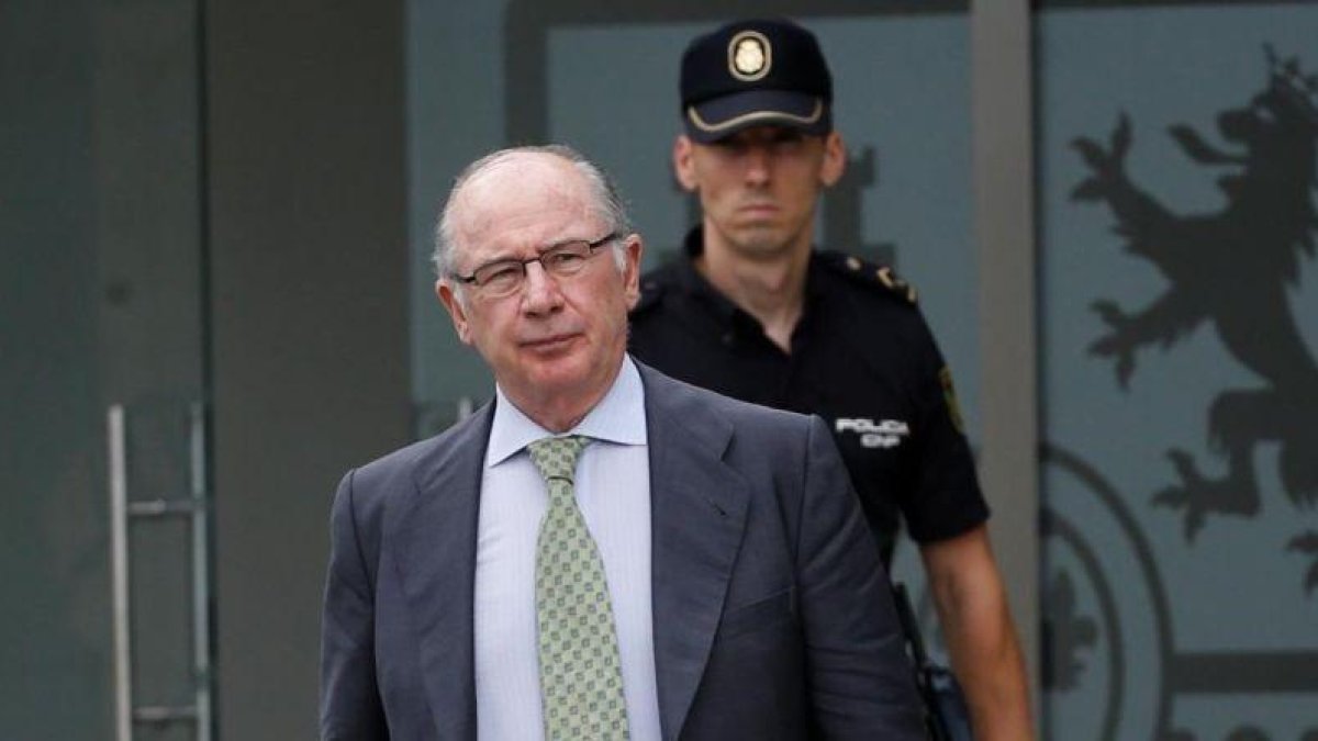 Rodrigo Rato, el pasado junio en Madrid.-SUSANA VERA