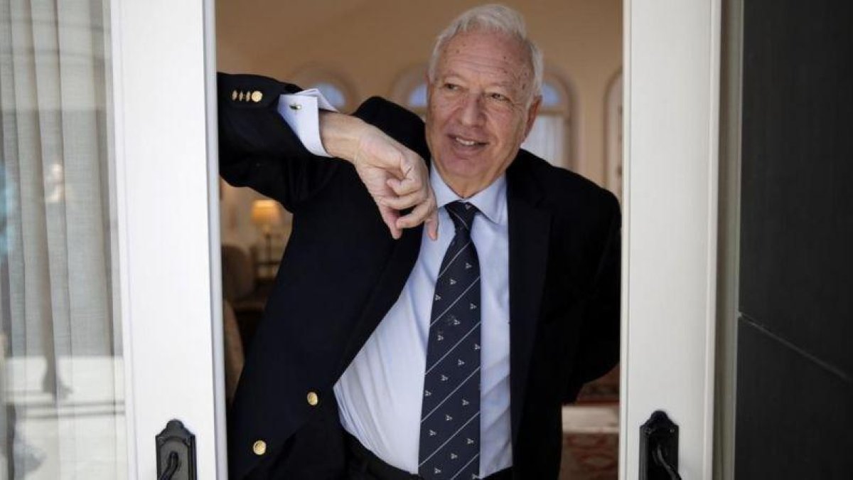 El exministro José Manuel García-Margallo.-JOSÉ LUIS ROCA
