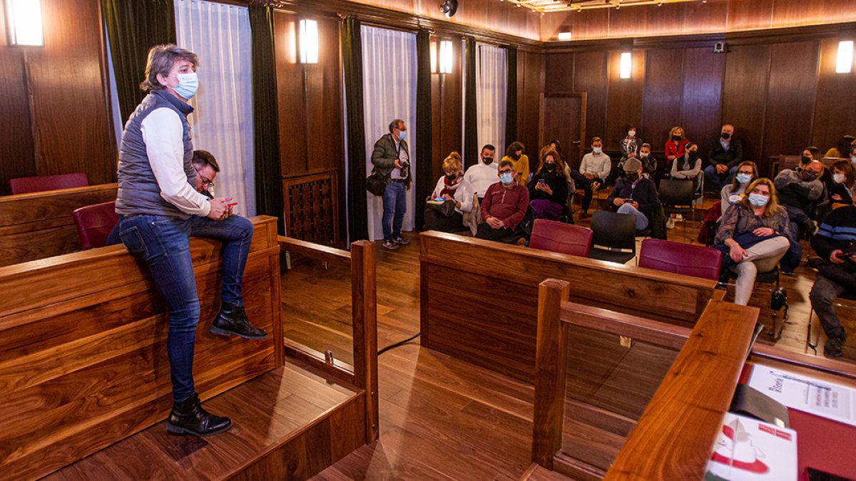 Reunión entre el Ayuntamiento y los voluntarios a las Cuadrillas- MARIO TEJEDOR