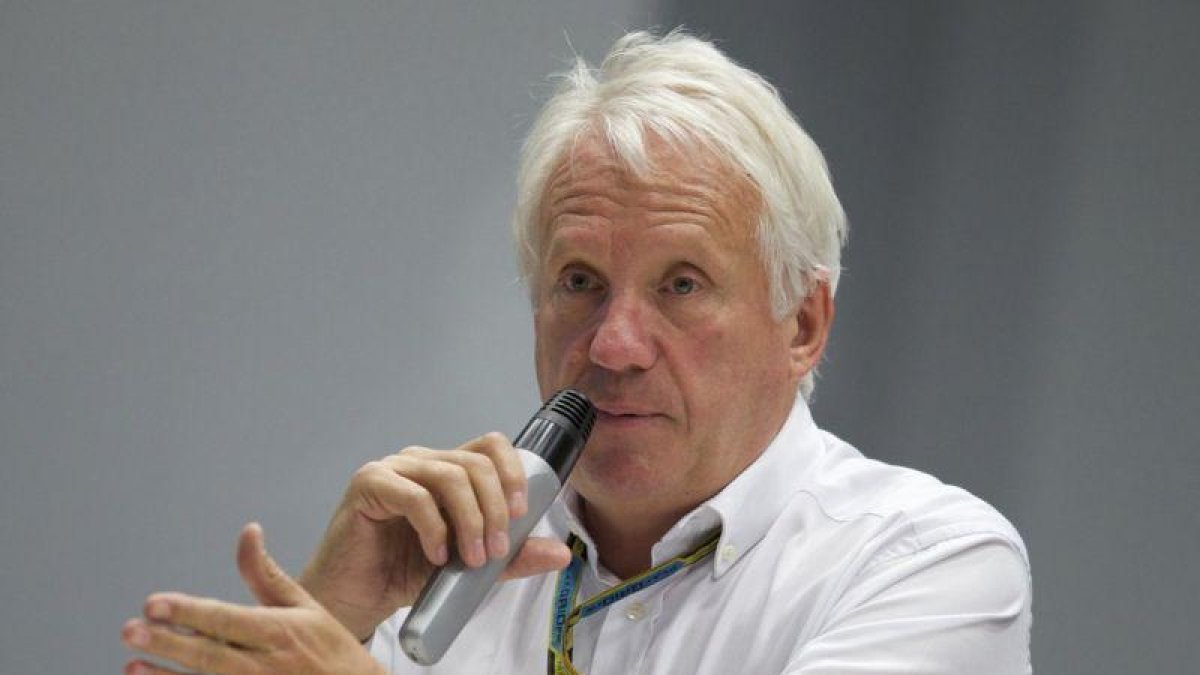 Charlie Whiting, durante una rueda de prensa en Sochi, en una imagen de archivo.-AP
