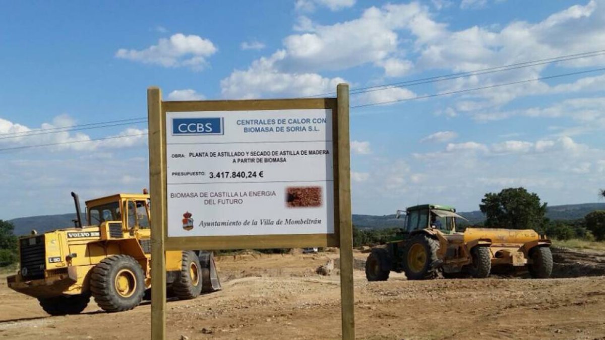 Obras para crear una planta de astillado y secado de astilla de madera a partir de biomasa en Mombeltrán (Ávila).-CENTRALES DE CALOR POR BIOMASA DE SORIA