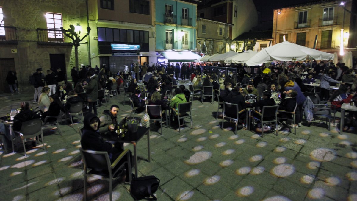 Ocio nocturno en la capital. MARIO TEJEDOR