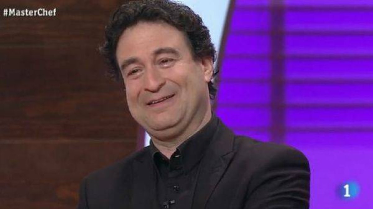 Pepe Rodríguez, emocionado, en 'Masterchef'.-Foto: RTVE
