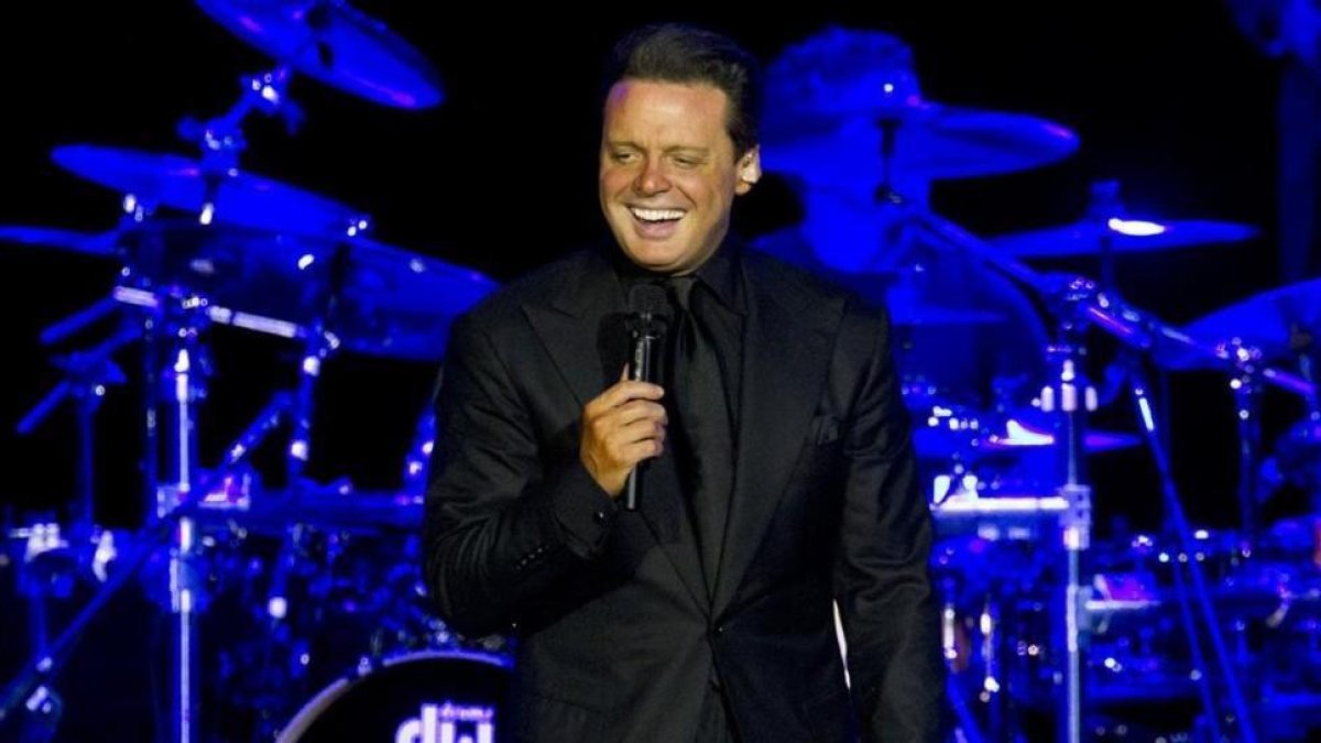 El cantante mexicano Luis Miguel, en un concierto celebrado en Río de Janeiro,-AP