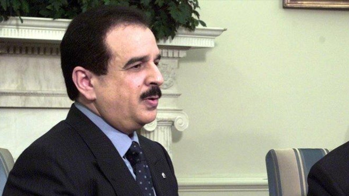 El rey de Barein Hamad bin Isa al Khalifa.-WILLIAM PHILPOTT