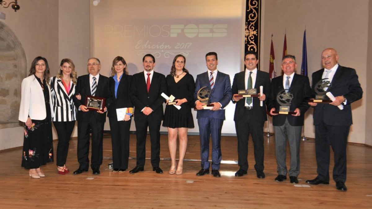 Premiados en la gala de FOES.-VALENTÍN GUISANDE