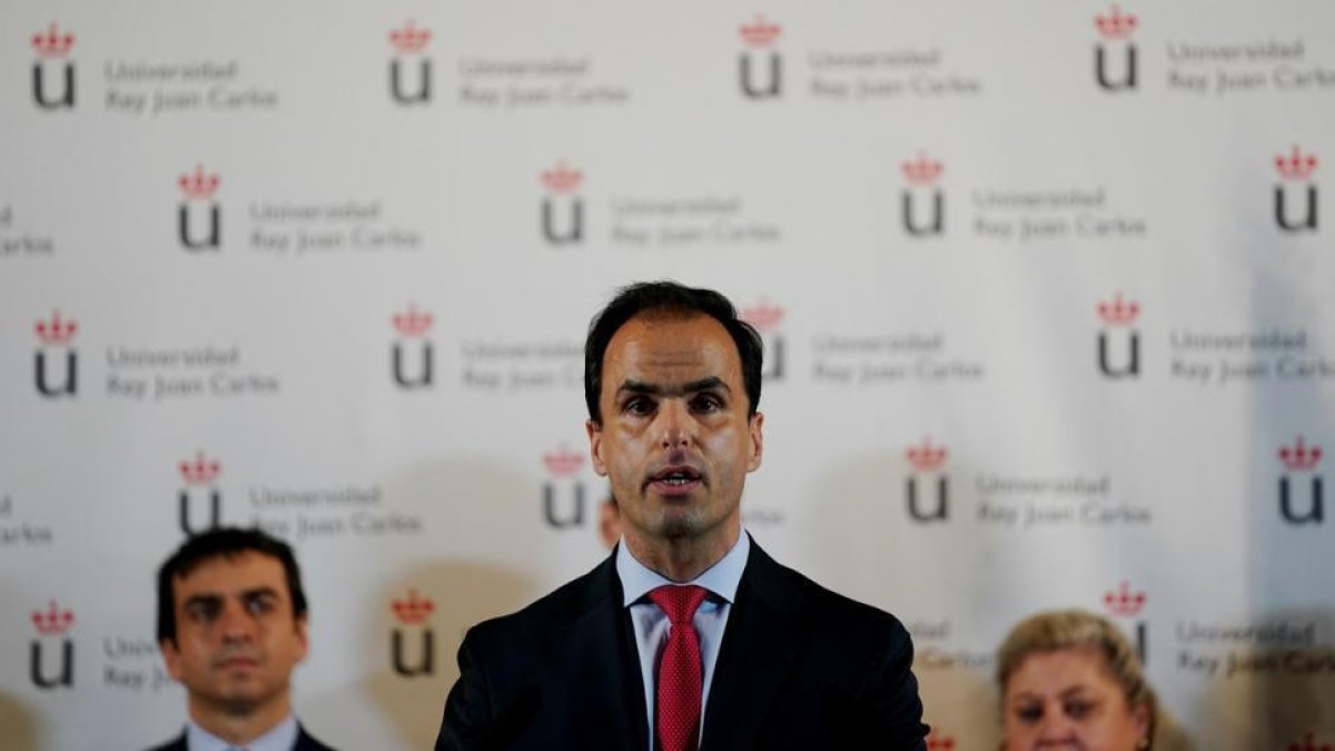 Javier Ramos, rector de URJC-JOSÉ LUIS ROCA