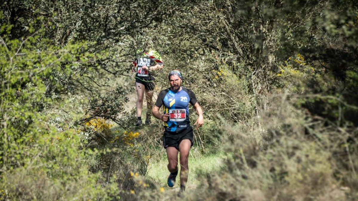 Imagen de la carrera Travesía Alto Duero celebrada el pasado sábado. GONZALO MONTESEGURO