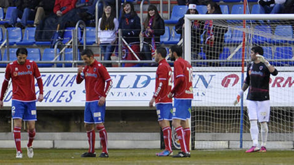 El Numancia es el equipo menos goleado como local. / Diego Mayor-