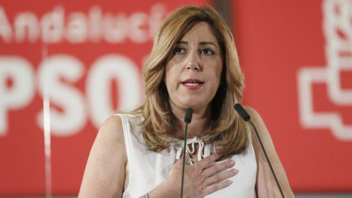 Susana Díaz, llamada a declarar por el caso de los ERE.-JOSE MANUEL VIDAL (EFE)