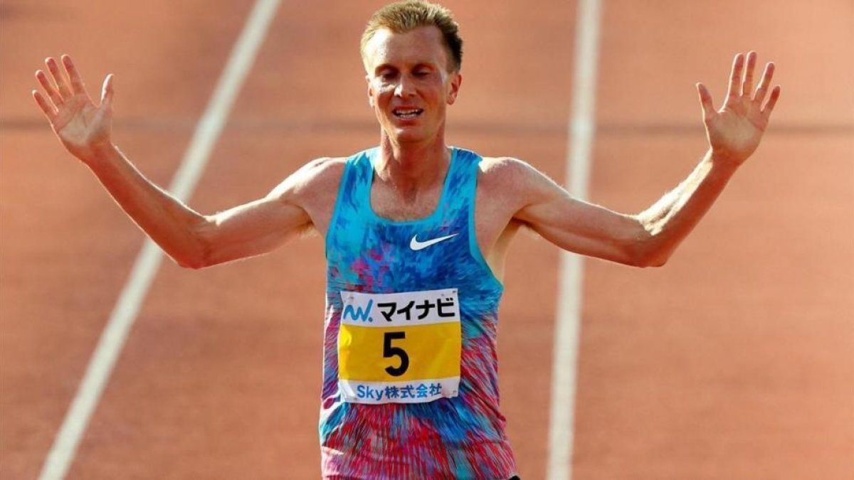 Sondre Moen, entrando vencedor en Fukuoka.-GETTY IMAGES