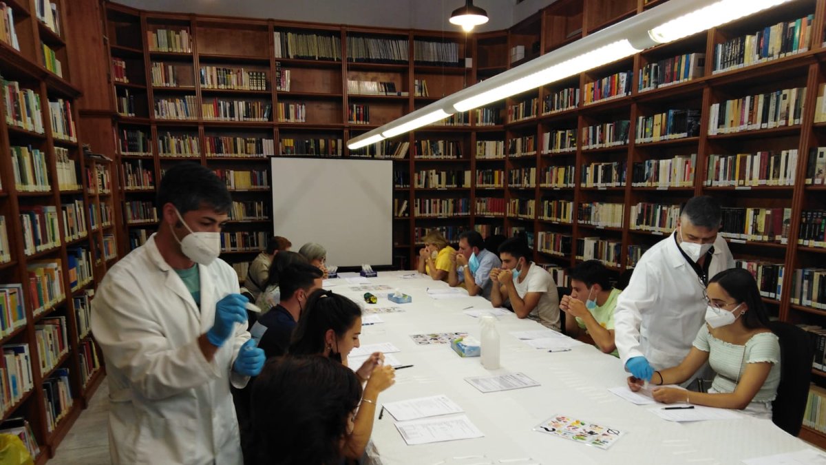 Participantes en el curso de la Santa Catalina.-A. HERNANDO