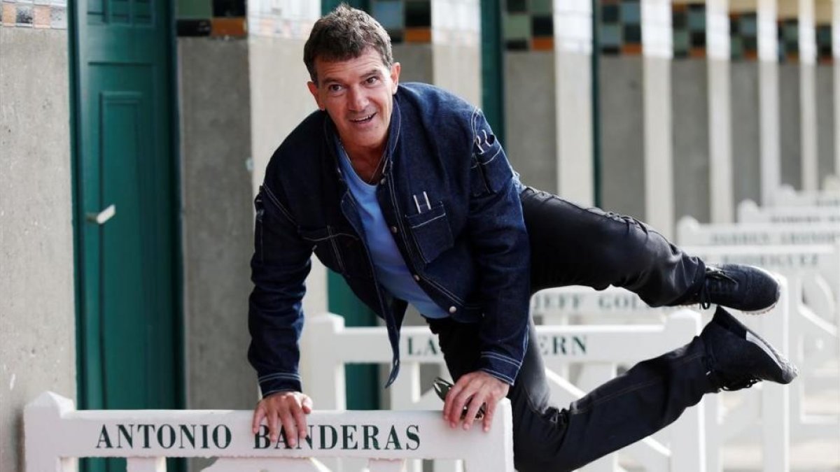 Antonio Banderas, este miércoles, 6 de septiembre, en el  Festival de Cine de Deauville-CHARLY TRIBALLEAU