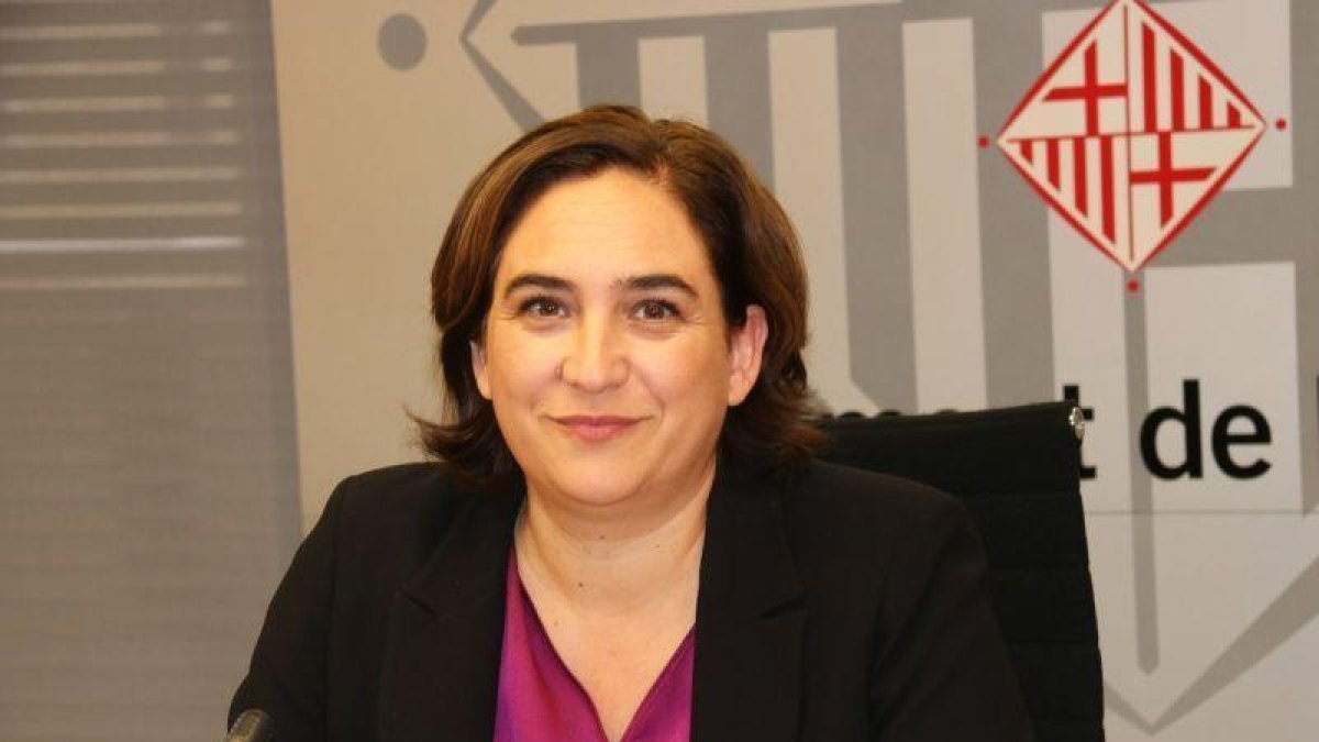 La alcaldesa de Barcelona, Ada Colau.-NAZARET ROMERO (ACN)