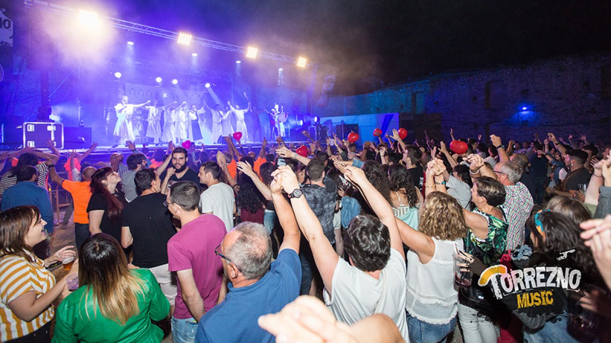 Torrezno music en Ágreda en una edición anterior.-HDS
