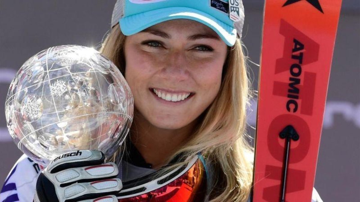 Mikaela Shiffrin, ganadora en eslalon.-AFP / JAVIER SORIANO