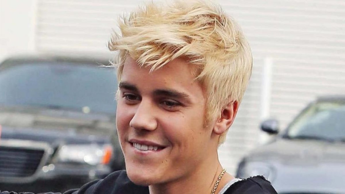 El cantante Justin Bieber.-