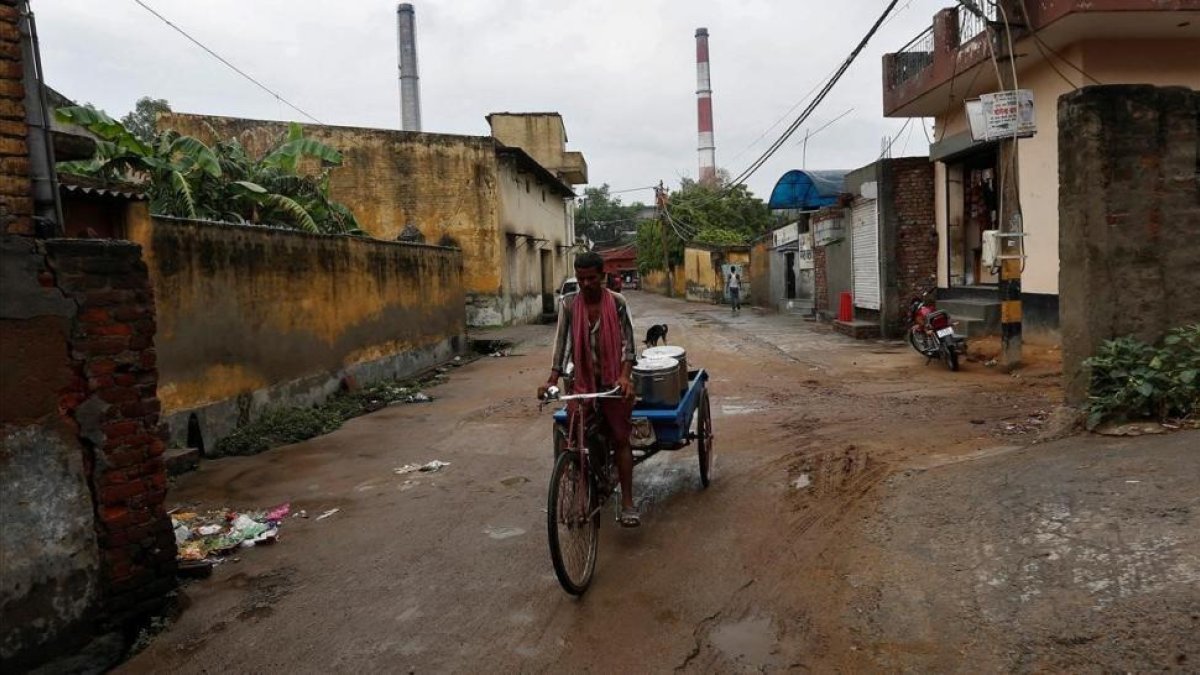 Suburbio de Nueva Delhi-REUTERS / ADNAN ABIDI
