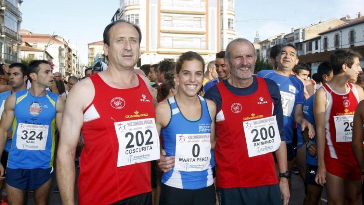 Marta Pérez corre hoy en Tarragona.-MARIO TEJEDOR
