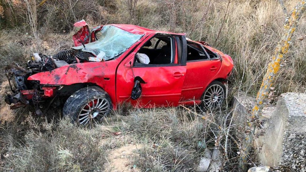 Estado en el que quedó el coche-A.H.
