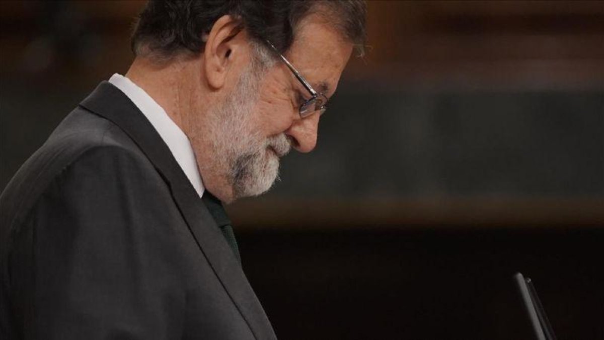 El expresidente Mariano Rajoy.-JOSÉ LUIS ROCA