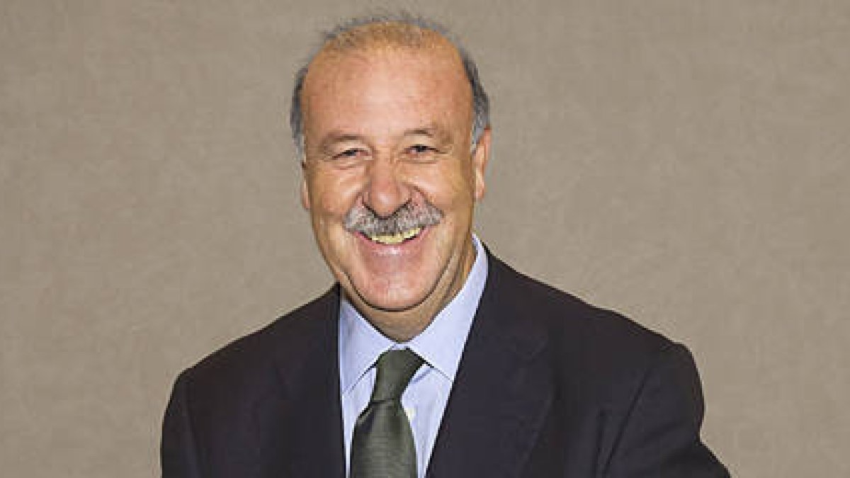 Vicente del Bosque, seleccionador español. -
