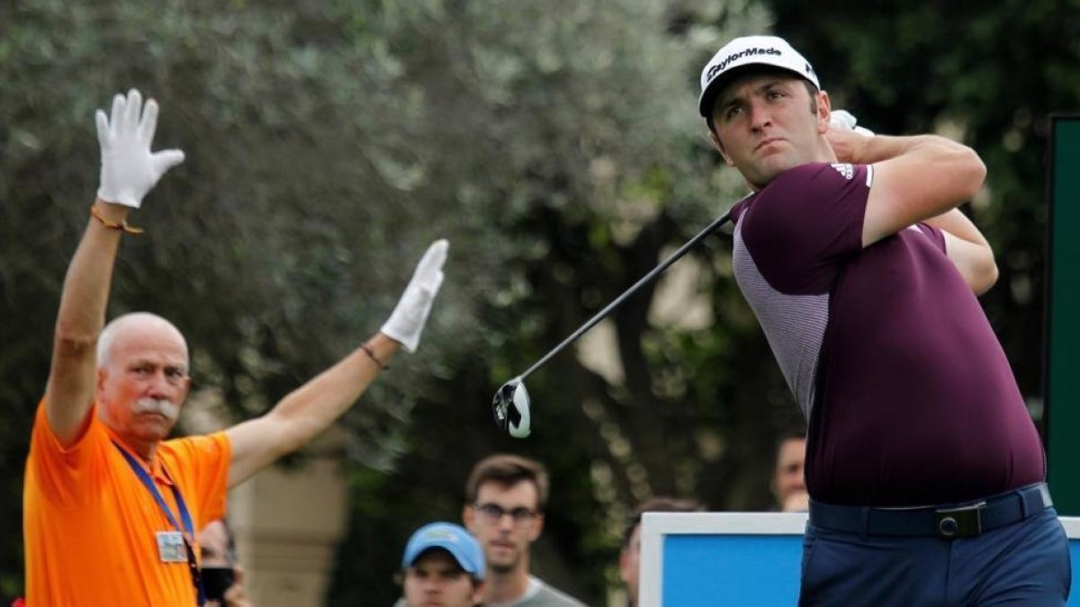 Jon Rahm, en el Andalucía Valderrama Masters.-EFE / A. CARRASCO RAGEL
