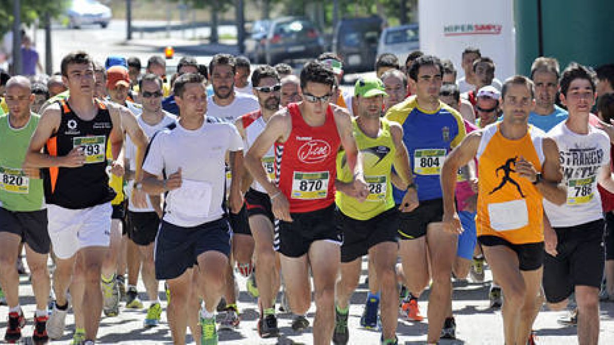 La cita de Abejar congregó a casi 500 participantes. / DIEGO MAYOR-