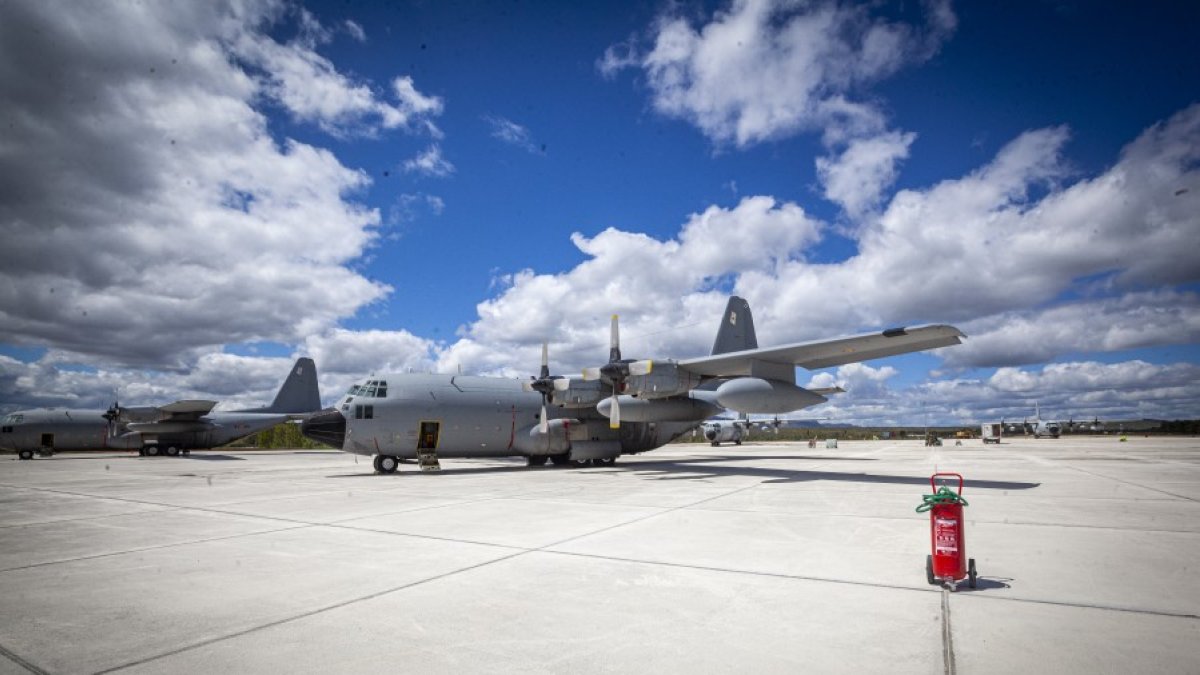 Aeródromo de Garray. MARIO TEJEDOR