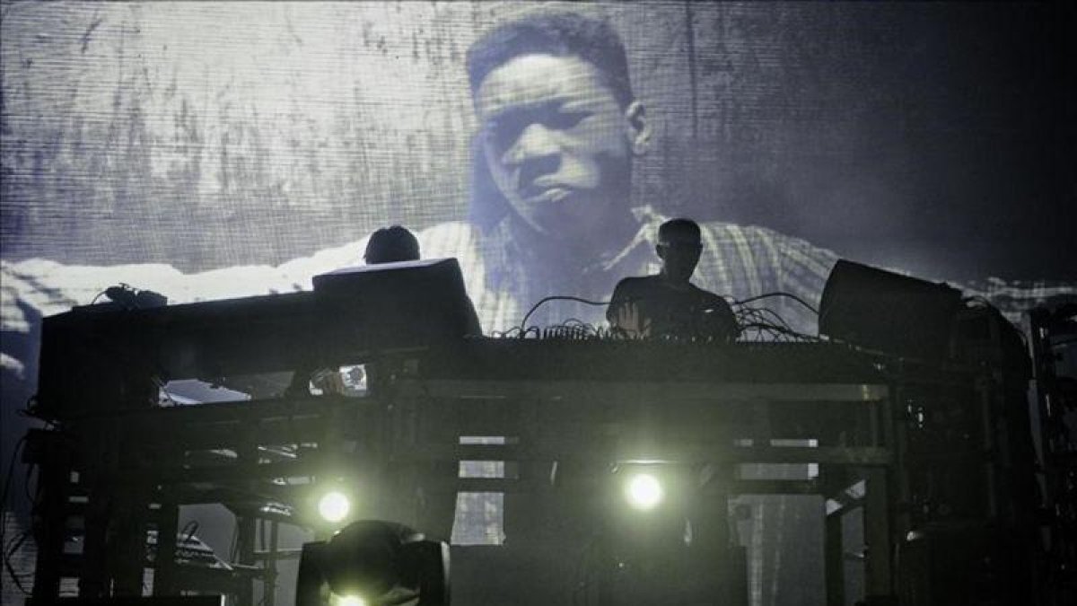 The Chemical Brothers, en el concierto inaugural del Sónar del 2016.-
