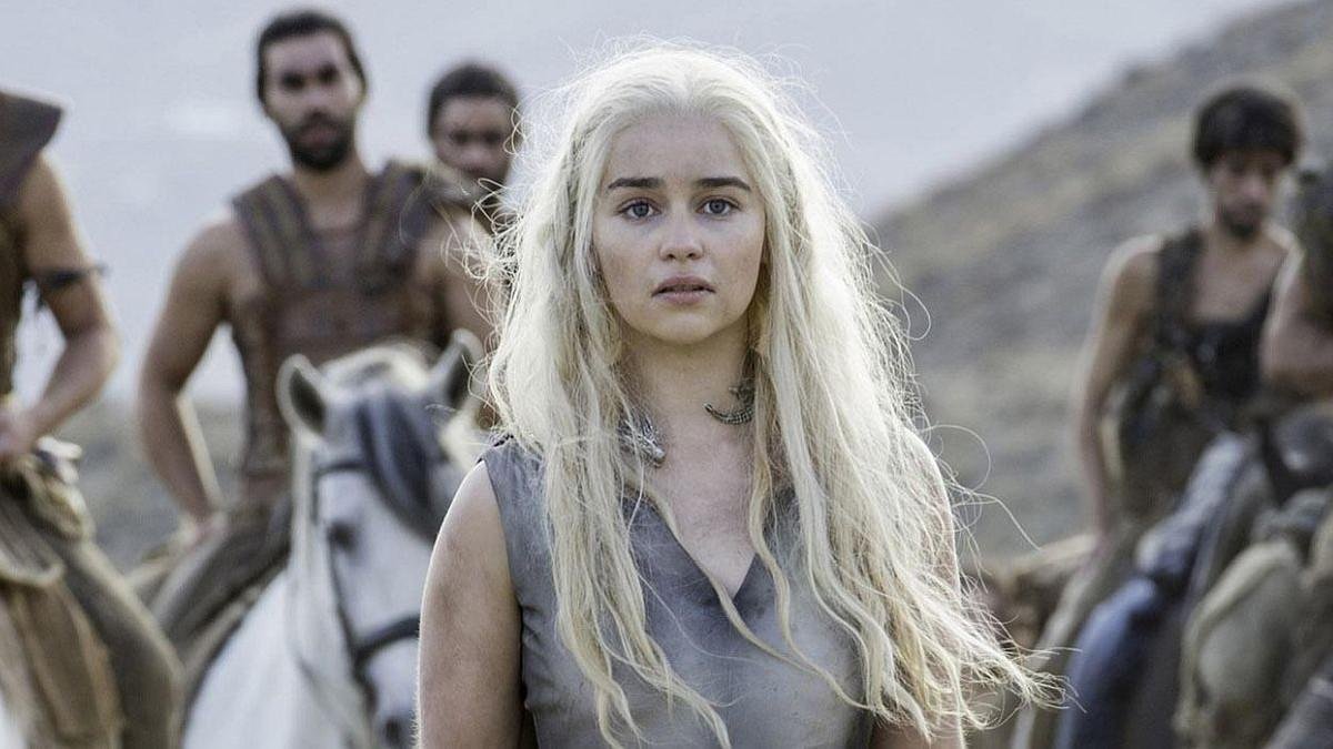Emilia Clarke, en el papel de Daenerys Targaryen en Juego de Tronos-EL PERIÓDICO