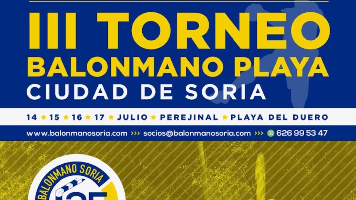 Cartel anunciador del torneo.