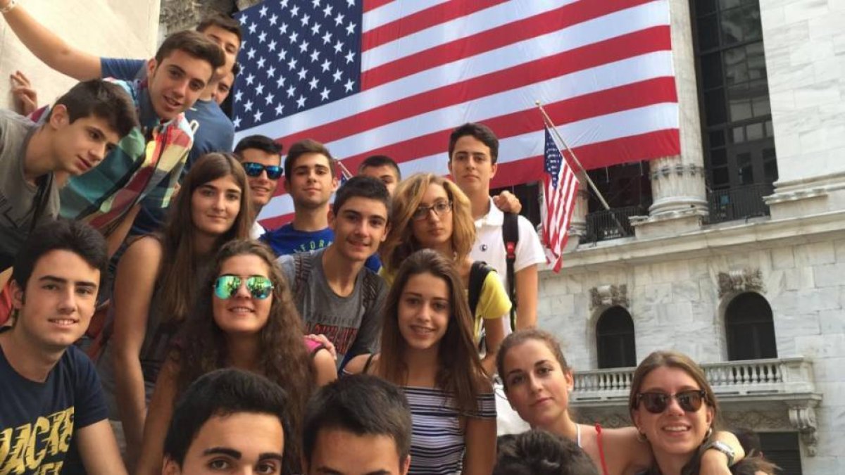 Alumnos de Escolapios en Nueva York.-ESCOLAPIOS