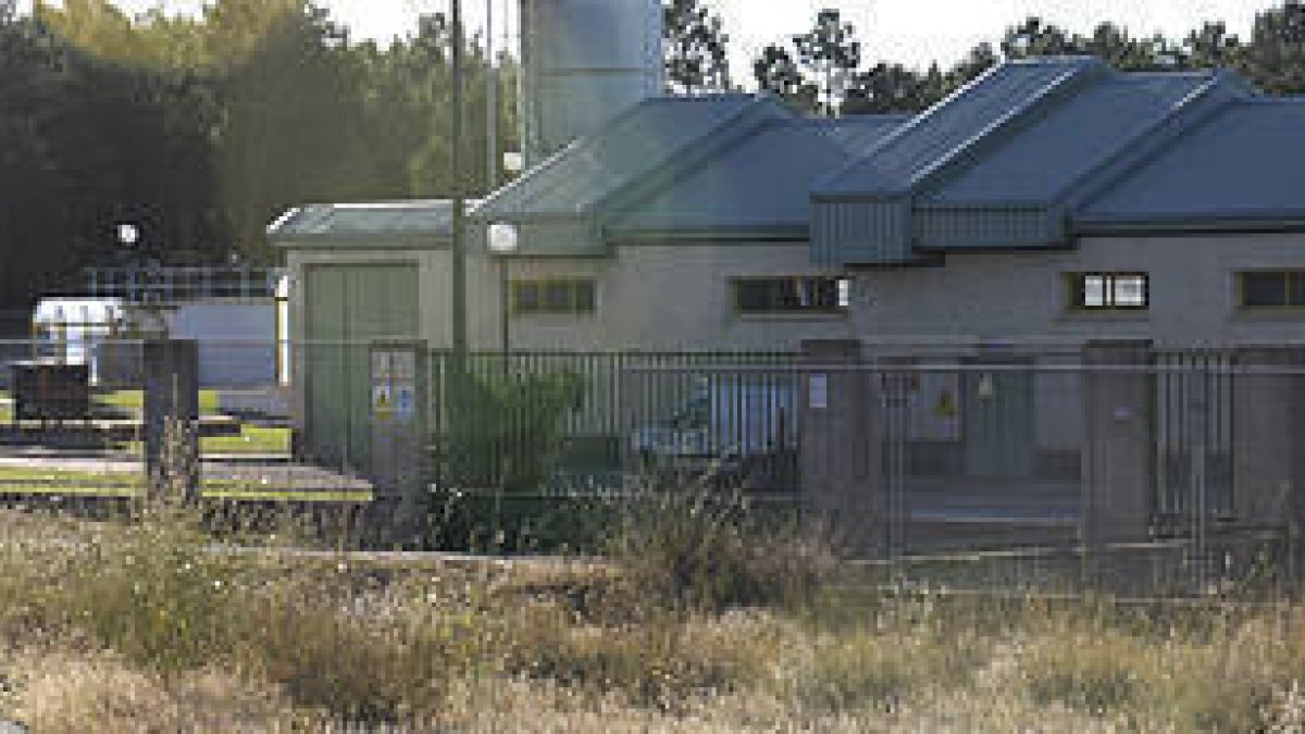 La depuradora de Soria donde se ubicará la nueva planta. / VALENTÍN GUISANDE-